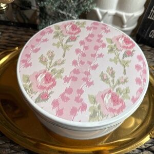 Love shack fancy Blooming Heirloom Cheryl  cookies collab tin